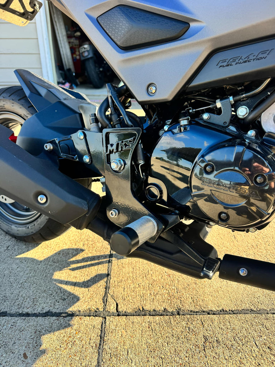 14-20 Honda Grom Rearsets – Mk-stunts