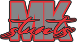 MKstunts Decal - Gray/Red